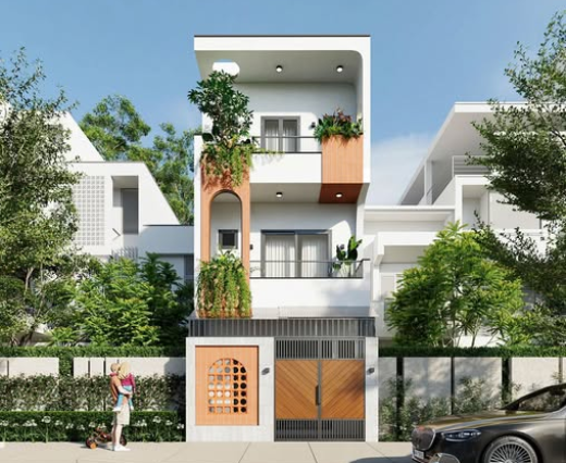 MẪU 3D MẶT TIỀN - NHÀ CHỊ LAN (Q.12)