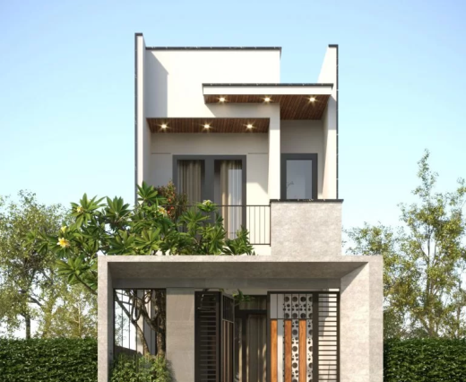 THI CÔNG NHÀ PHỐ 2 TẦNG 3 PHÒNG NGỦ